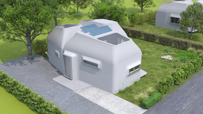 Tiny House, 3D, 3D-Drucker, Haus, Wohnung