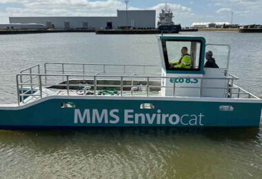 Elektroboot Müll, Boot, Abfälle, Elektroboot, Envirocat