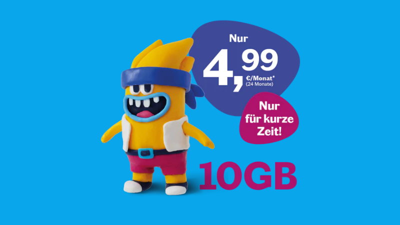 Lebara Deal 10 GB für nur 4,99 Euro