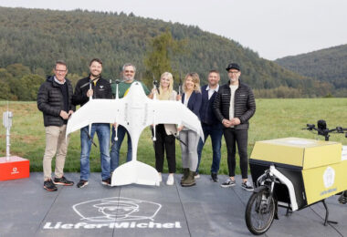 Liefermichel, Drohnen, Drohne, Odenwald, Lieferung