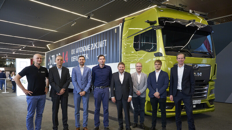 autonome Lkw, MAN, Lkw, autonomes Fahren, Truck