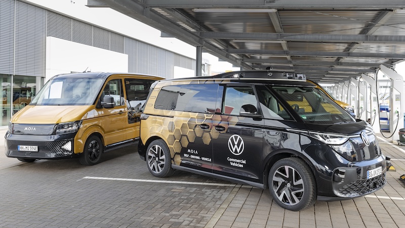 Autonome Shuttles, Mobilität, Mobility, Hamburg, Autonomes Fahren, Volkswagen, Moia, ID Buzz, Elektrofahrzeug