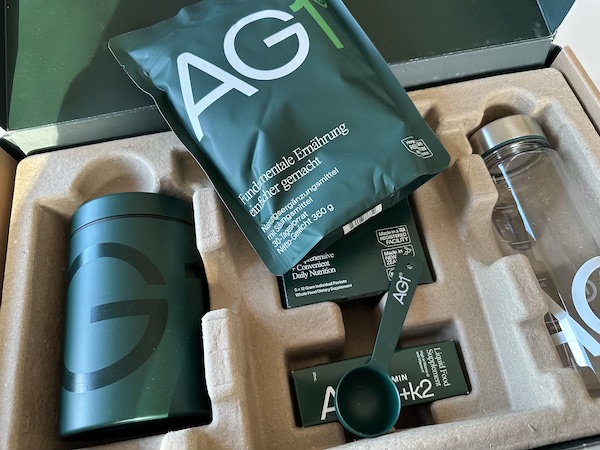 Das Welcome Paket von AG1