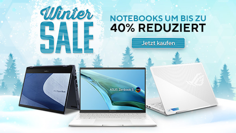 ASUS Winter Sale Notebook Angebote