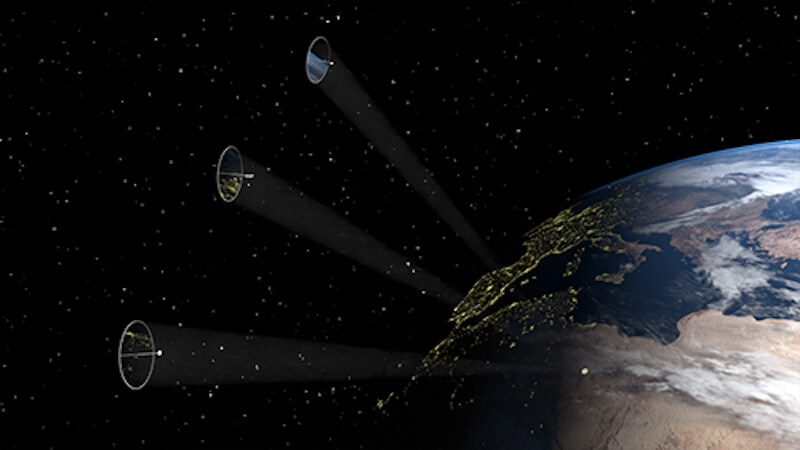 Spiegel Weltraum, SOLSPACE, Spiegel, All, Weltraum, Solaranlage