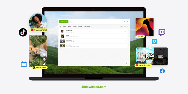 4K Downloader+ für Social Media