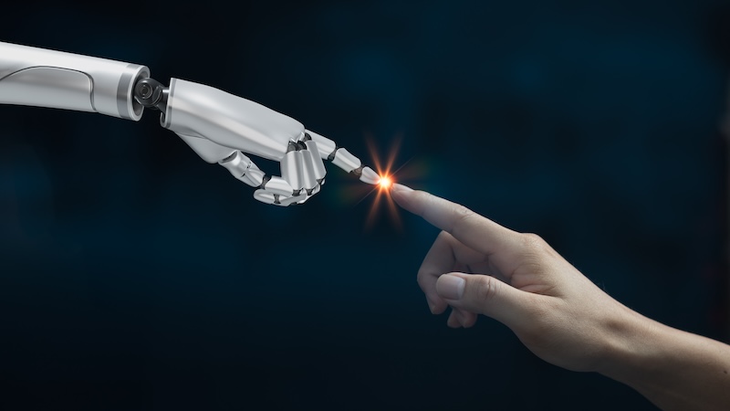 Künstliche Intelligenz, Roboter, KI-System, KI menschliches verhalten