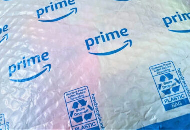 Amazon-Verpackungen, Recycling, Prime