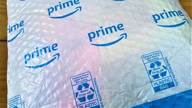 Amazon-Verpackungen, Recycling, Prime