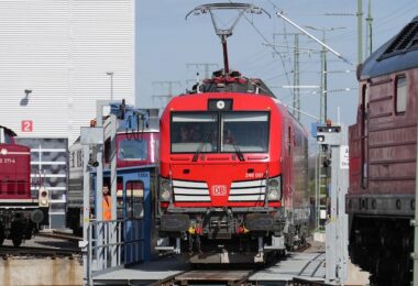 Frittenfett Zug, Deutsche Bahn, Hybrid-Lok, DB Cargo, Vectron Dual Mode light