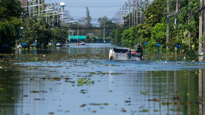 Künstliche Intelligenz Flutkatastrophen, Hochwasser, Überschwemmung, Flut