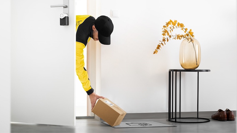 Österreich Postboten, Vorzimmer-Zustellung, Österreich, Lieferung, Paketdienst