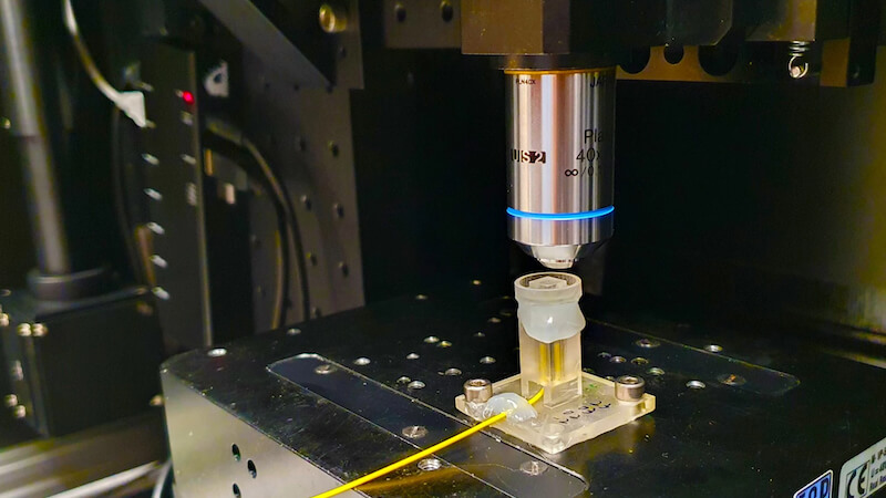 Mikrooptiken Internetgeschwindigkeit, Optiken, 3D-Drucker