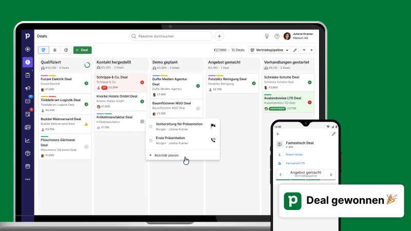 Pipedrive CRM Gründe, warum man ein CRM braucht