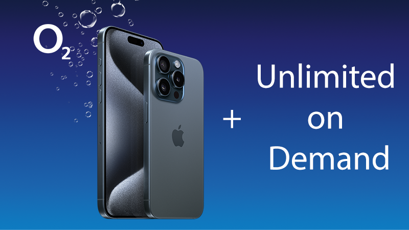 O2 Unlimited on Demand unbegrenztes Datenvolumen