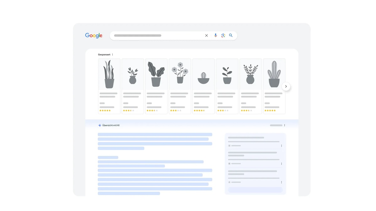 Google Übersicht mit KI deaktivieren