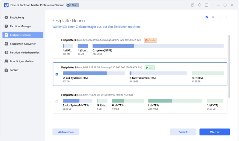 Festplatte kopieren Windows 11