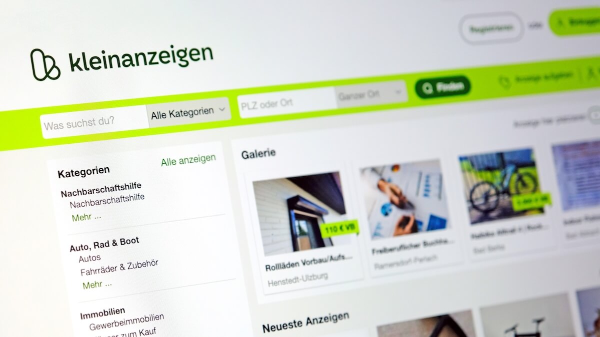 Kleinanzeigen Sachmängelhaftung Privatverkauf