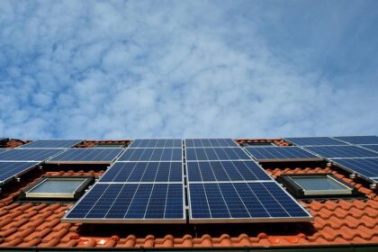 Solarmodul Schatten PV-Anlage Photovoltaikanlage Solarenergie