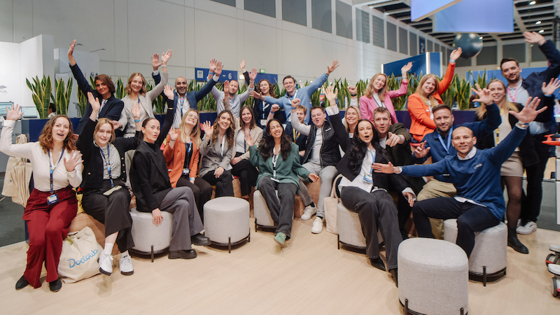 Ein Teil des Doctolib Sales Teams