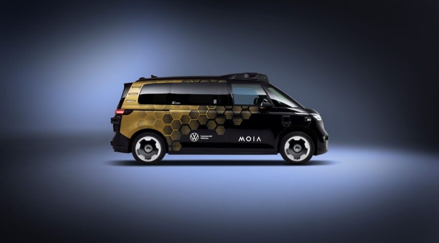 autonomes Fahren VW selbstfahrenden Autos Volkswagen ID.Buzz AD MOIA
