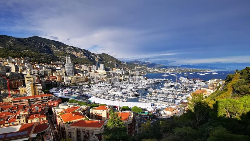 Der Hafen von Monaco.