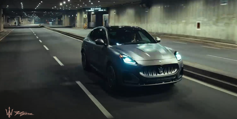 Ein Maserati GranCabrio Folgore Automatik.