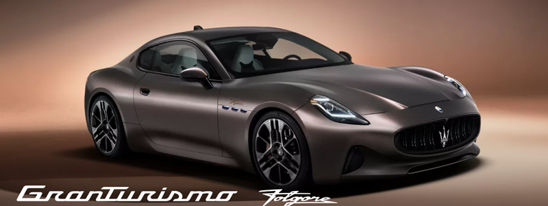 Ein Maserati GranTurismo Folgore Automatik.
