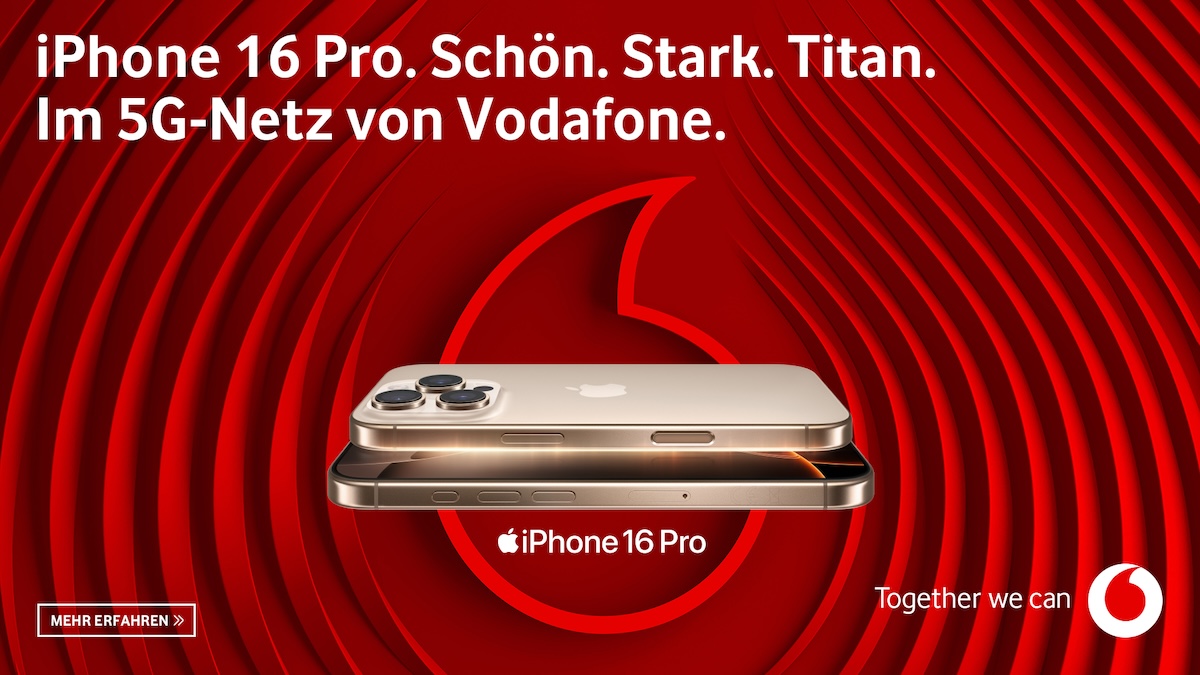 Vodafone iPhone 16 Pro