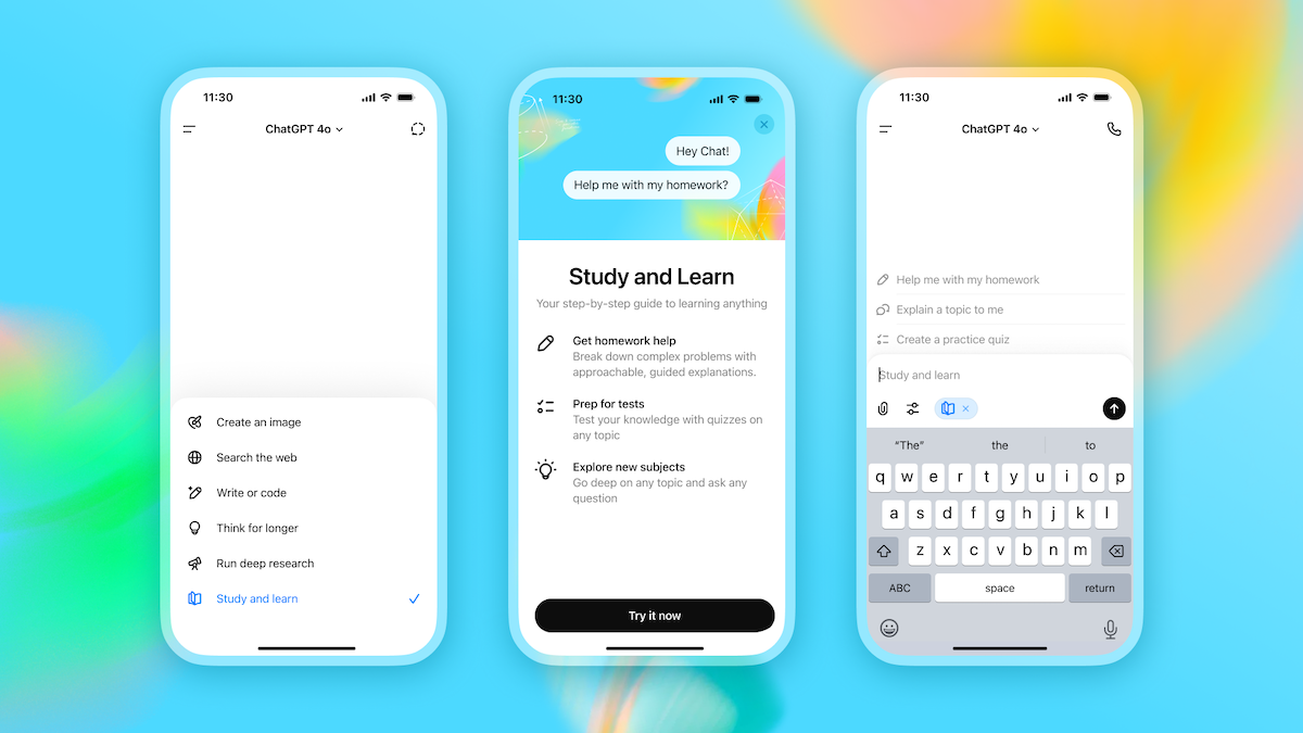 ChatGPT Study Mode Lernmodus OpenAI KI Lernen Verlernen Künstliche Intelligenz