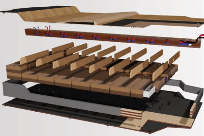 Holzgehäuse E-Auto-Batterien Elektromobilität E-Autos Elektroautos