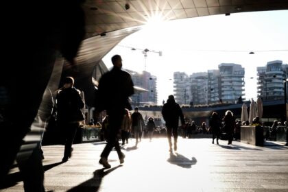 KI-Karte Stimmung Menschen Stadt