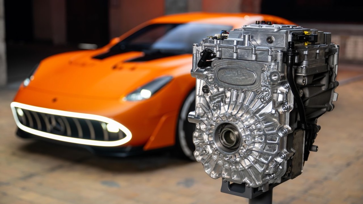 Record electric engine, Mercedes, Yasa, electromobility, electric car, electric vehicle, concept vehicle