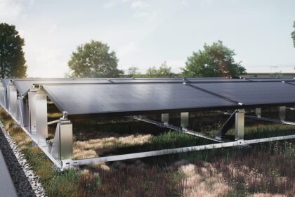 begrünte Dachflächen Solaranlagen Solarenergie PV-Anlage Erneuerbare Energien