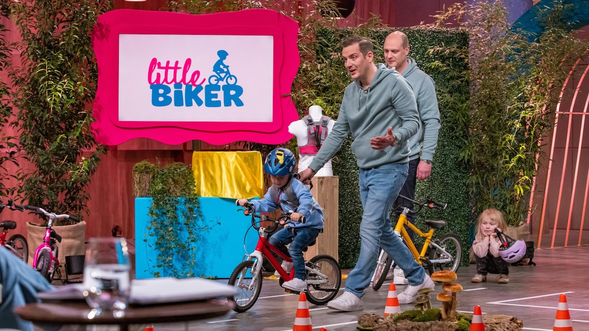 Fahrradlernweste Höhle der Löwen Fahrradweste Kinder Little Biker