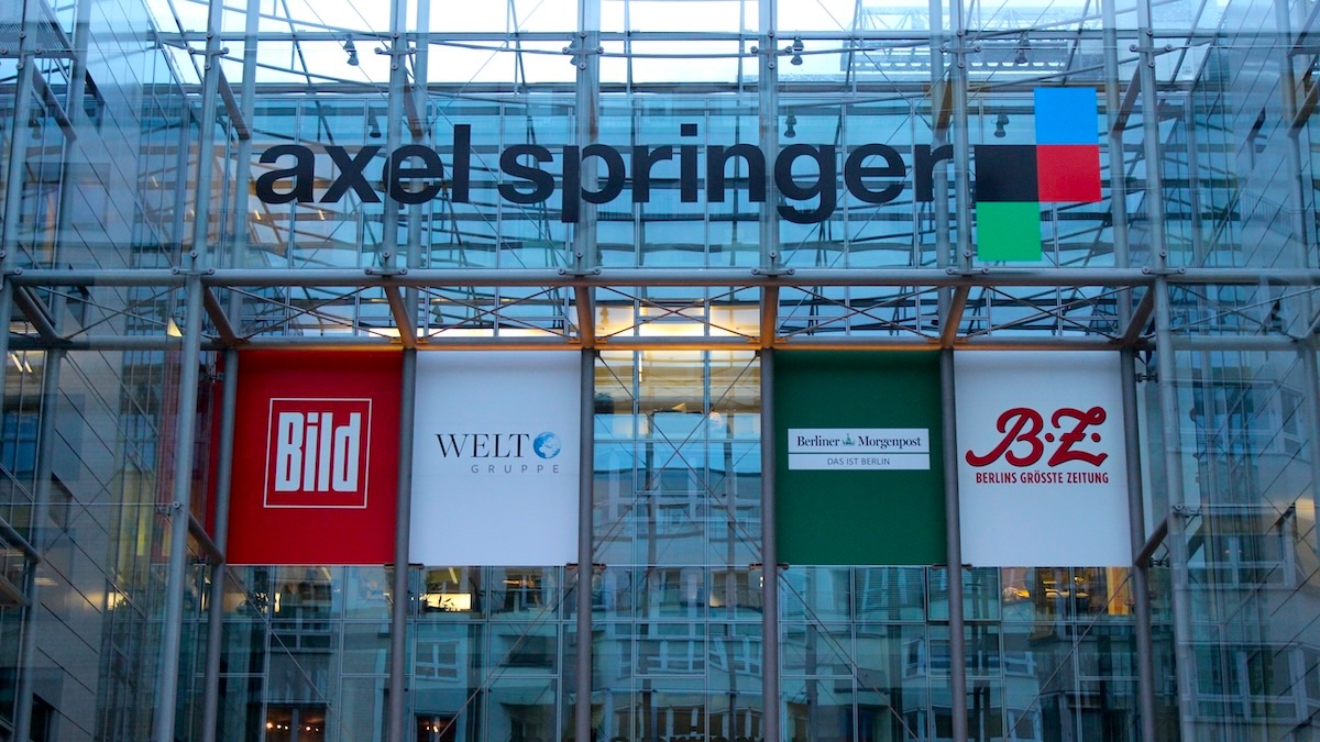 Axel Springer Verlag KI Artikel Welt Bild Künstliche Intelligenz