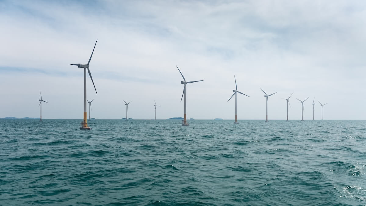 Offshore-Windpark Fischerei Windkraft Windenergie Erneuerbare Energien