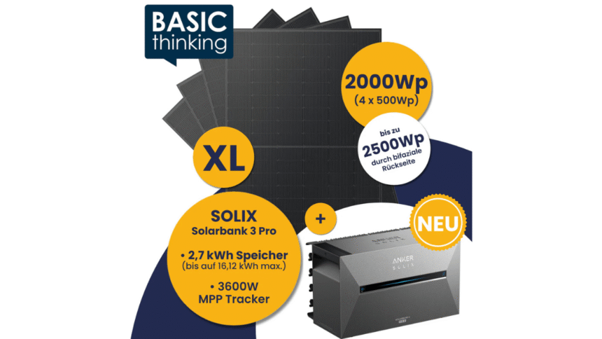 Quattro XL Balkonkraftwerk