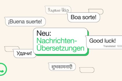 WhatsApp direkte Übersetzungen Messenger Meta