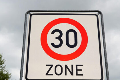 Verkehrsschild 30 Zone 30er Schild Tempolimit Geschwindigkeit