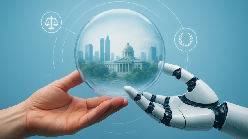 KI Demokratie, Kolumne, Politik, Künstliche Intelligenz, Antizipatorische Demokratie, Gesellschaft, Gesellschaftssystem