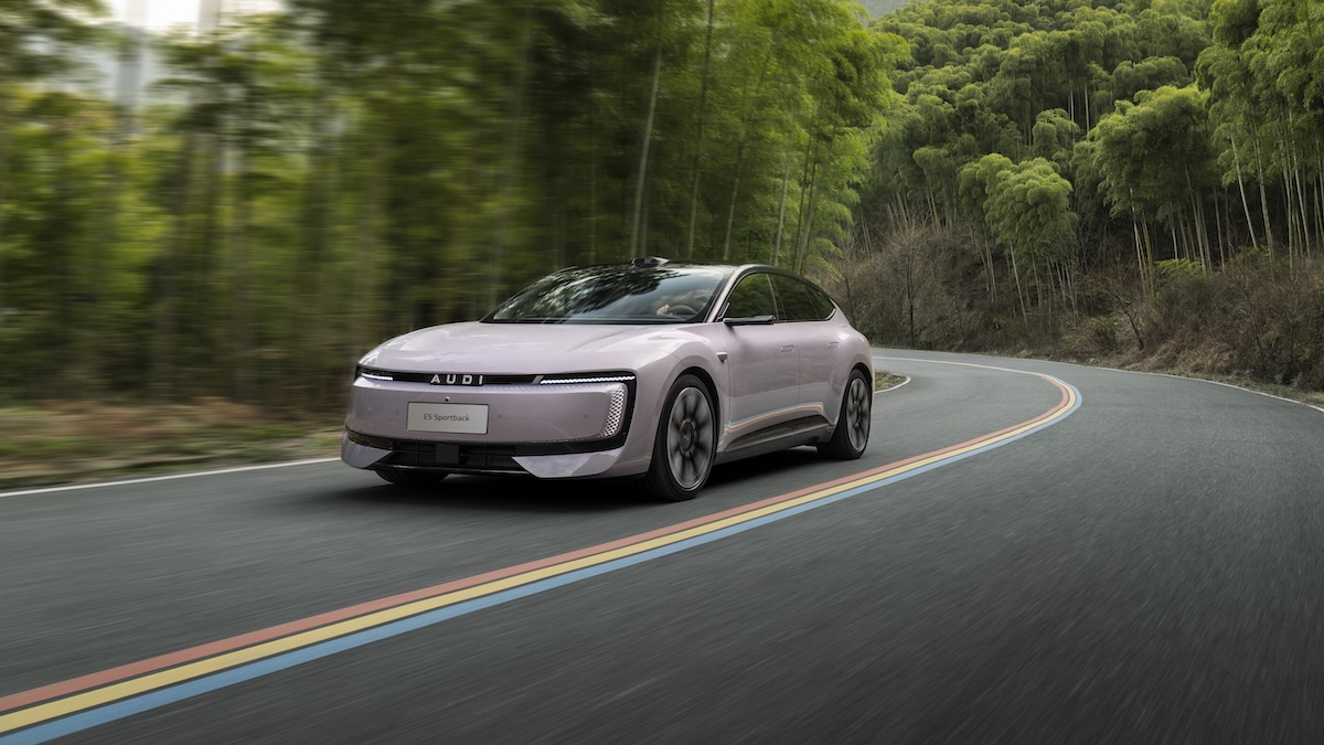 Audi E5 Sportback E-Auto Elektroauto China
