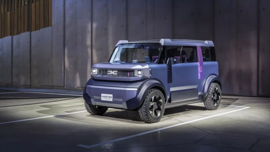 Dacia Hipster Concept E-Auto Elektroauto Kei Car