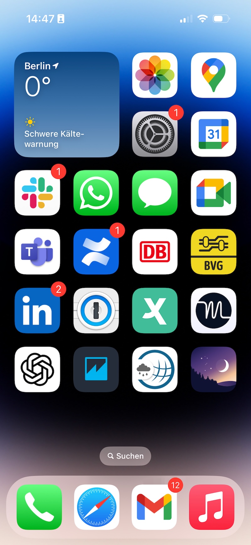 Stefan Kellner, Homescreen