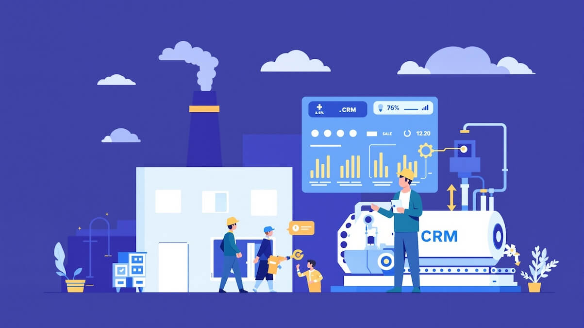 CRM für Industrieunternehmen