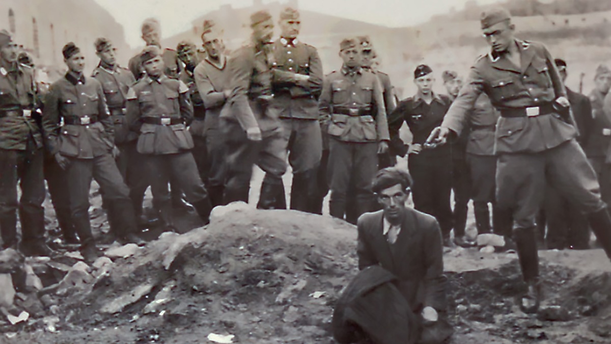 KI Nazi Holocaust Foto Täter Künstliche Intelligenz