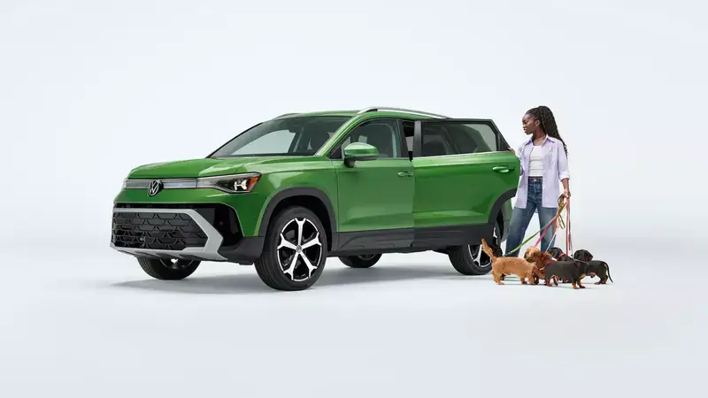 Platz neun belegt der Volkswagen Taos.