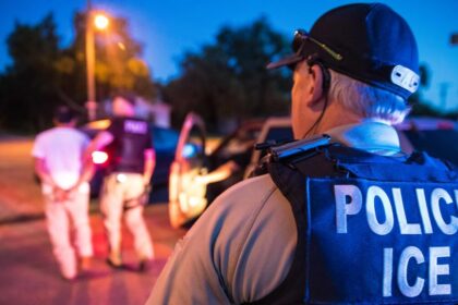 Agenten der Einwanderungsbehörde ICE in den USA im Einsatz