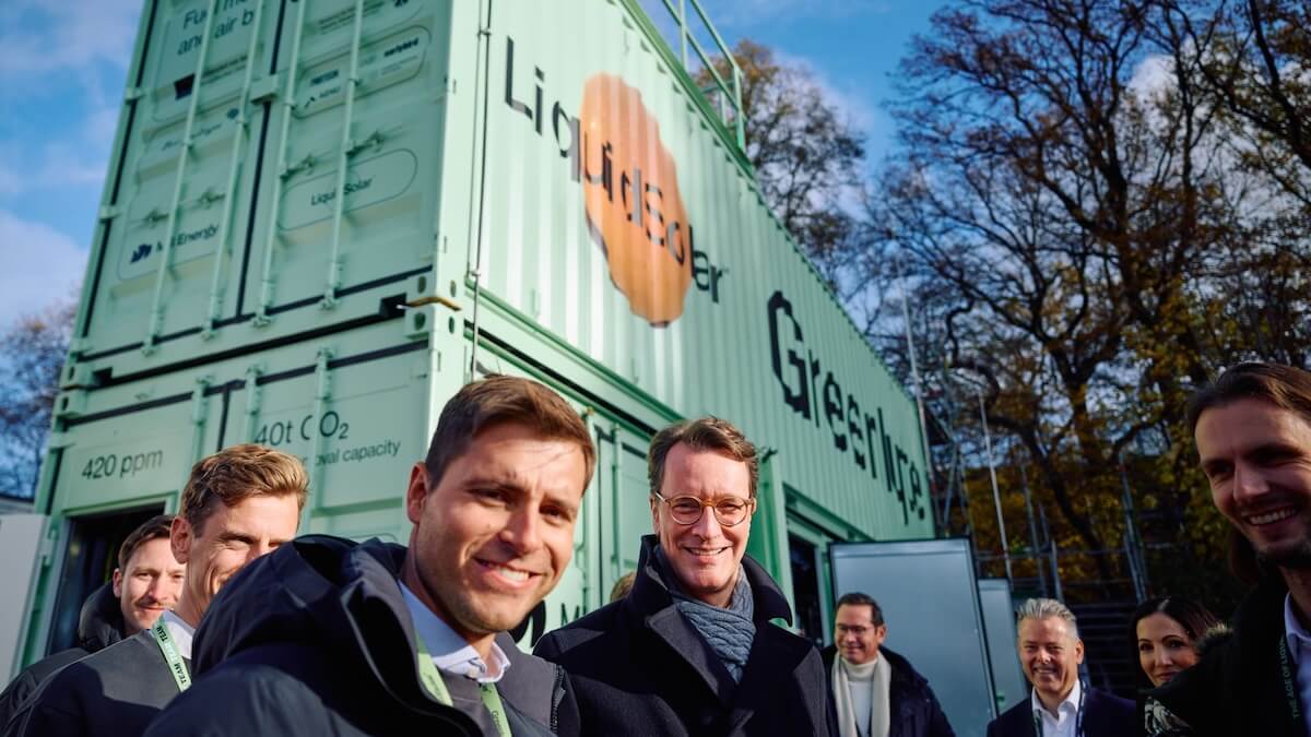 Wasserstoff aus Luft Energiewende grüner Wasserstoff Erneuerbare Energien