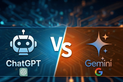 Vergleich ChatGPT gegen Gemini vs versus 3 Pro 5.1 KI künstliche Intelligenz Logo